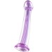 Фиолетовый фаллоимитатор Jelly Dildo M Toyfa Basic 18 см - фото 3