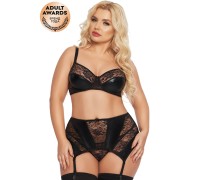 Сексуальный кружевной комплект Softline Collection Joana XL