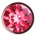 Анальная пробка Diamond Ruby Shine L розовое золото - фото 2