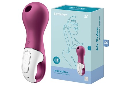 Вакуумно-волновой стимулятор клитора с вибрацией Satisfyer Lucky Libra ДЕФОРМИРОВАННАЯ УПАКОВКА