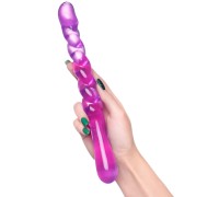Двусторонний фаллоимитатор Toyfa Tanza 28 см