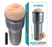 Мастурбатор в колбе с перезаряжаемой вибропулей X-Men Fantasy Ladylight