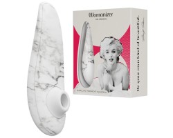 Бесконтактный стимулятор клитора Womanizer Marilyn Monroe White Marble​