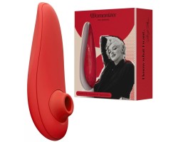 Бесконтактный стимулятор клитора Womanizer Marilyn Monroe Vivid Red