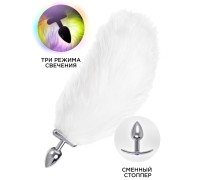 Втулка со светящимся хвостом и сменной пробкой с кристаллом 26 см