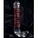 Реалистичный фаллос с ярко выраженной головкой и массажным рельефом Sexus Glass 16 см - фото 3