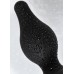 Черная анальная втулка Erotist Spade L - фото 2