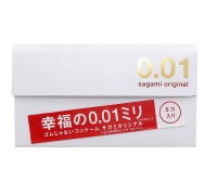 Полиуретановые презервативы Sagami Original 0,01 5 шт