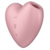 Вакуумно-волновой стимулятор с вибрацией Satisfyer Cutie Heart - фото 3