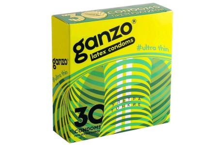 Презервативы Ganzo №30 Ultra Thin ультратонкие