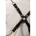 Брутальная крестообразная сбруя для мужчин с металлическими цепями - фото 2