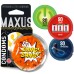 Презервативы в пластиковом кейсе Maxus №3 Special точечно-ребристые - фото
