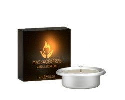 Массажная аромасвеча Massagekerze с ароматом ванильного печенья 14 мл