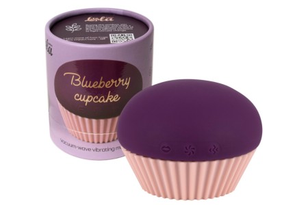 Вакуумно-волновой вибратор Blueberry Cupcake