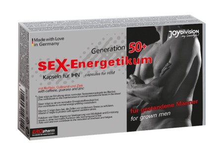 Возбуждающие капсулы для мужчин Sex-Energetikum 50+ 40 шт