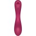 Вакуумный стимулятор клитора с вибрирующей ручкой Satisfyer Curvy Trinity 1 розовый - фото 8