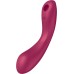 Вакуумный стимулятор клитора с вибрирующей ручкой Satisfyer Curvy Trinity 1 розовый - фото 9