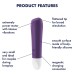 Мини вибратор Satisfyer Ultra Power Bullet 2 фиолетовый - фото 1