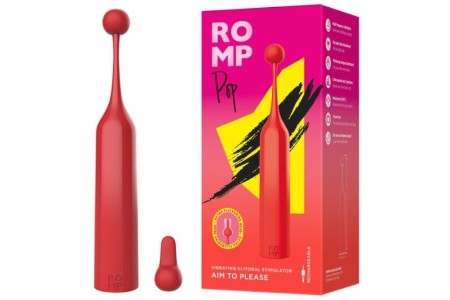 Точечный вибростимулятор Romp Pop красный