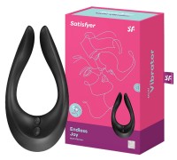 ДЕФОРМИРОВАННАЯ УПАКОВКА Многофункциональный вибратор для пар Satisfyer Endless Joy черный