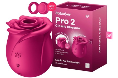 Вакуумно-волновой бесконтактный стимулятор Satisfyer Pro 2 Classic Blossom