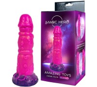 Розовый пенис пришельца Magic Hero 20 см