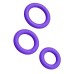 Набор эрекционных колец Romp Remix Trio фиолетовый - фото 1