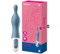 Универсальный вибратор с точечным стимулятором Satisfyer A-Mazing 1 голубой