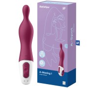 Универсальный вибратор с точечным стимулятором Satisfyer A-Mazing 1 малиновый