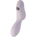 Вакуумный вибростимулятор для клитора и точки G Satisfyer Curvy Trinity 2 сиреневый - фото 11