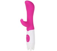 Вибратор с клиторальным стимулятором G-Spot Dual Stick