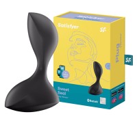 Анальный смарт-стимулятор с вибрацией Satisfyer Sweet Seal черный