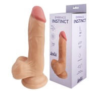 Реалистичный фаллоимитатор на присоске Lola Games Embrace Instinct 15 см