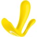 Анально-вагинальный смарт-стимулятор для ношения Satisfyer Top Secret Plus желтый - фото 1