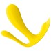 Анально-вагинальный смарт-стимулятор для ношения Satisfyer Top Secret Plus желтый - фото 3