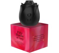 Вакуумно-волновой бесконтактный стимулятор Fifty Shades of Grey Black Rose