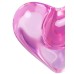 Cтеклянная анальная втулка Sexus Glass розового цвета 10 см - фото 4