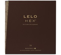 Презервативы Lelo Hex Respect XL увеличенного размера 36 шт