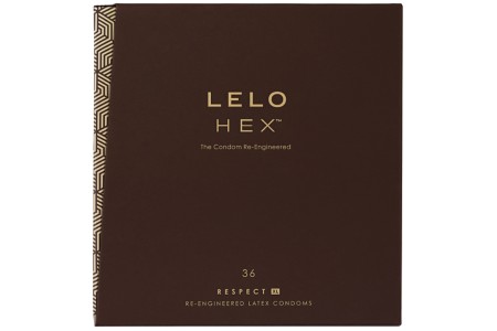 Презервативы Lelo Hex Respect XL увеличенного размера 36 шт