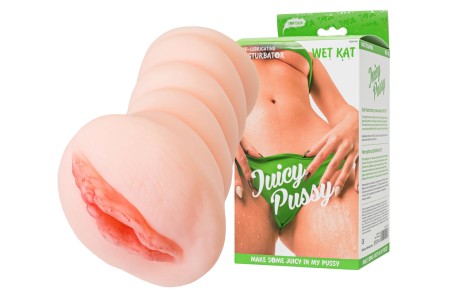 Мастурбатор самолубрицирующийся Juicy Pussy by Toyfa Wet Kat