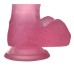 Розовый фаллос Jelly Studs Crystal Dildo Small 16 см - фото 5