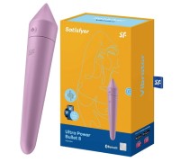 Универсальный смарт-стимулятор Satisfyer Ultra Power Bullet 8 лиловый ДЕФОРМИРОВАННАЯ УПАКОВКА