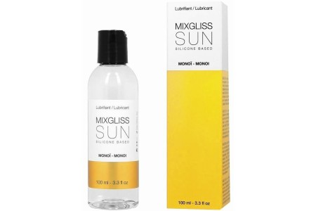 Смазка на силиконовой основе с цветочным ароматом MixGliss Sun Monoi 100 мл
