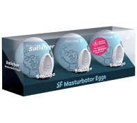 Набор яиц-мастурбаторов Satisfyer Masturbator Eggs Savage 3 шт