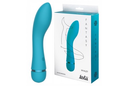 Перезаряжаемый вибратор для точки G Fantasy Whaley Blue