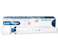 Мощный вибромассажер Love Magic White