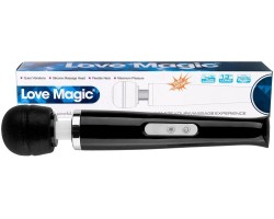 Мощный вибромассажер Love Magic Black