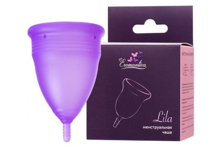 Гигиеническая менструальная чаша Eromantica Lila 15 мл