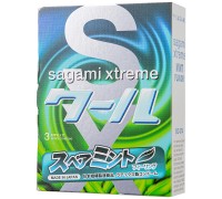 Презервативы с мятой Sagami Xtreme Mint 3 шт