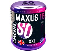 Презервативы Maxus №15 XXL увеличенного размера в металлическом кейсе